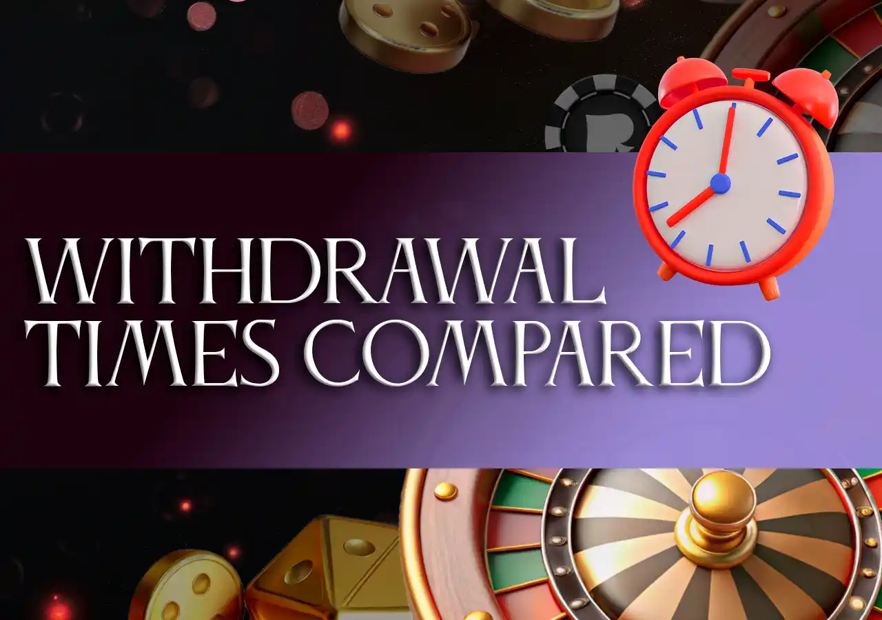 A stopwatch and crypto icons showing transaction speed